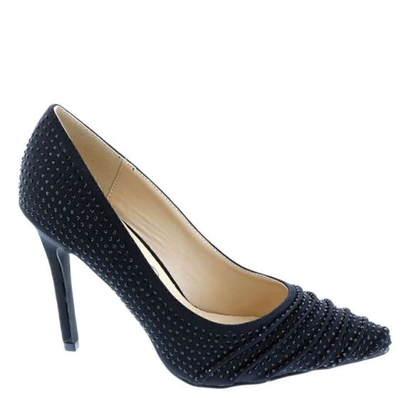 Penny Loves Kenny OPLEAT size 9.5M black jeweled Lycra - Picture 3 of 14